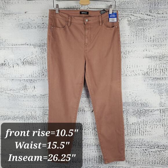 Buffalo David Bitton Havana High-Rise Ankle Skinny Pants Size 10 New With Tag - Picture 9 of 9